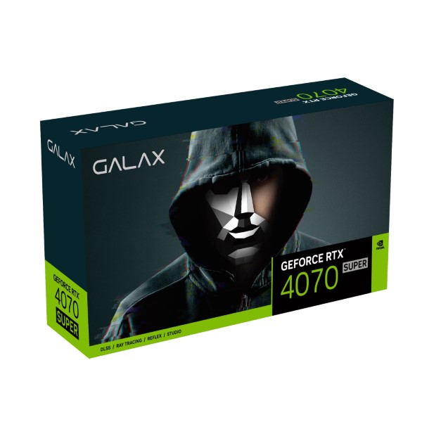 Galax GeForce RTX 4070 Super 1-Click OC 2X Graphics Card