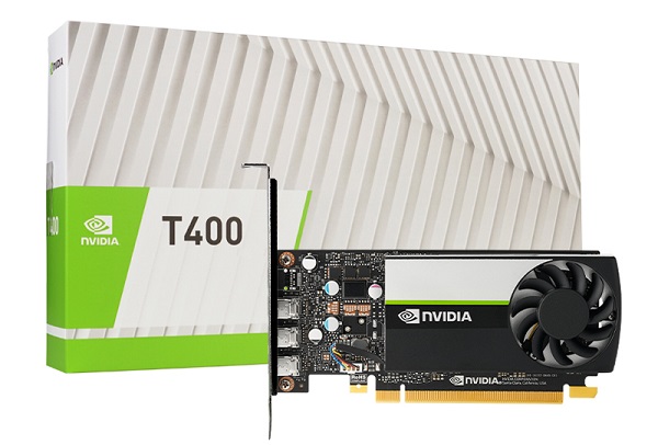 NVIDIA Quadro T400 4GB GDDR6 Graphics Card