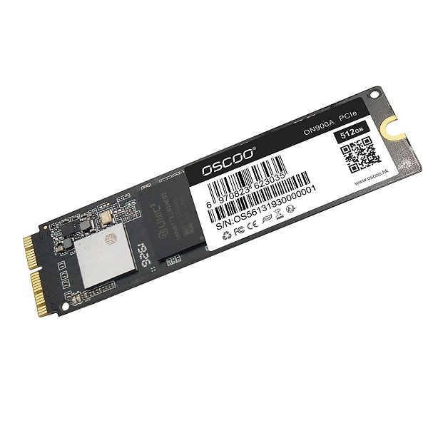 OSCOO ON900A 512GB M.2 NVME SSD PCIe GEN3 FOR APPLE MACBOOK AIR/PRO/IMAC