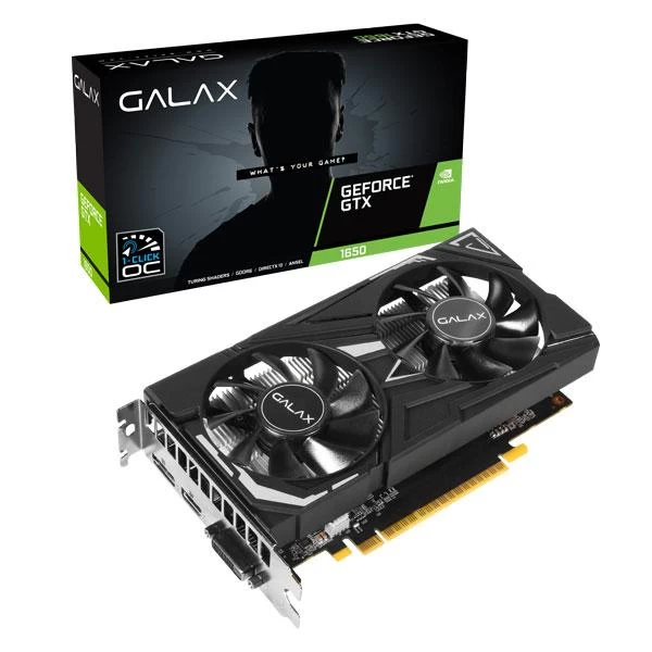 Galax GTX 1650 EX 1-Click OC 4GB GDDR6 Graphic Card