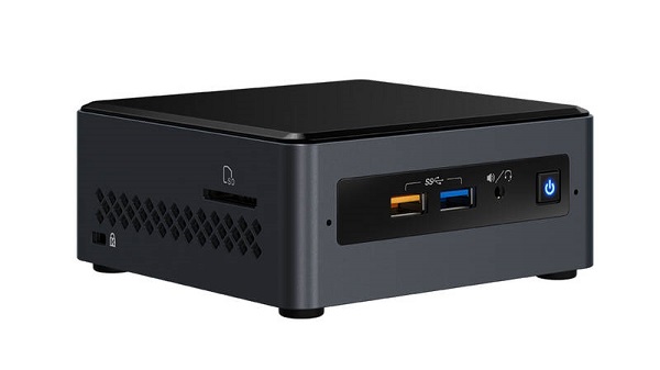 Intel NUC BOXNUC7CJYHN3 Mini PC with 7th Gen Intel Celeron processor (storage, memory, AC cord not included)