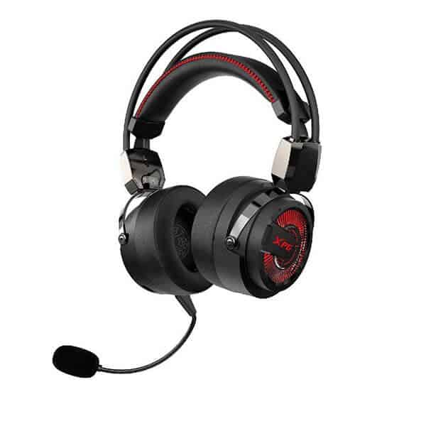 XPG Precog H50 Headset with Virtual 7.1 Surround Sound Dual Drivers and Detachable Microphone