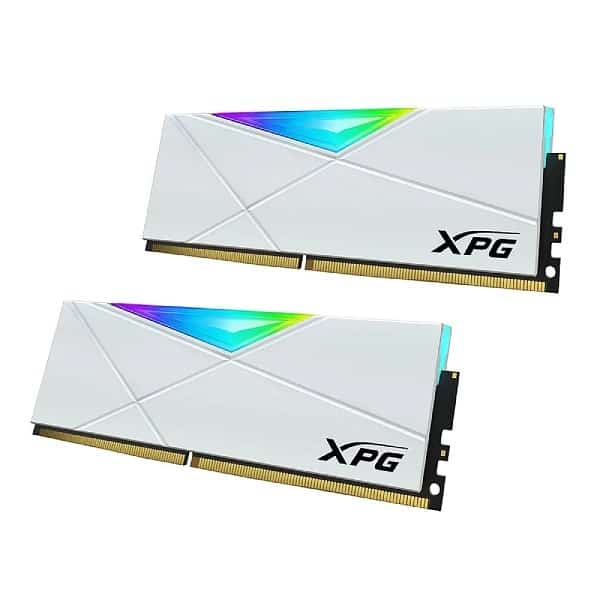 Adata XPG Spectrix D50 RGB 16GB (8GBx2) DDR4 3200mhz Desktop Memory (White)