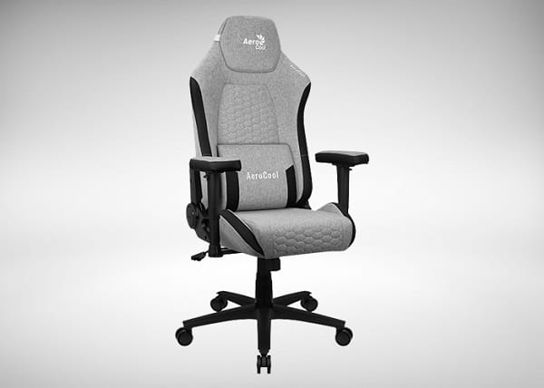 Aerocool Crown Aeroweave gaming chair (stone grey)