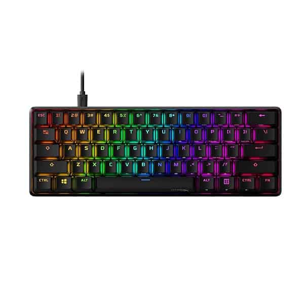 HyperX Alloy Origins 60 Aqua RGB 60% Mechanical Gaming Keyboard (Aqua Tactile)