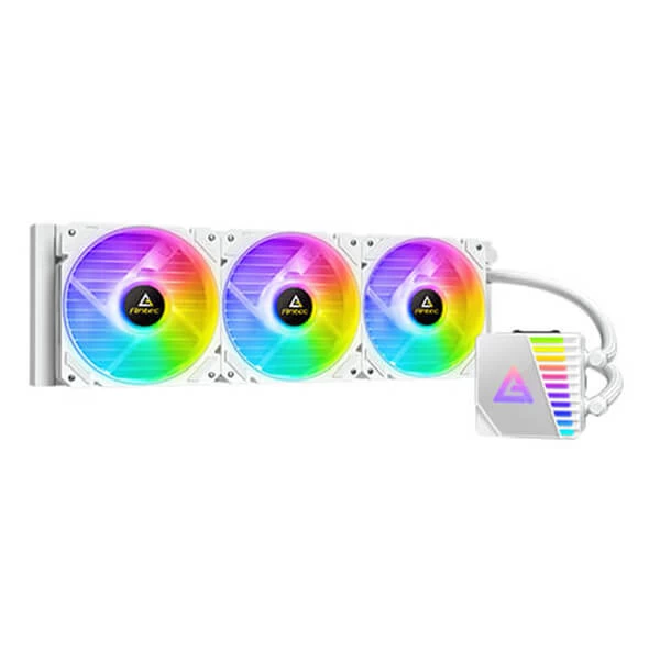 Antec Symphony 360 ARGB 360mm CPU liquid cooler White.