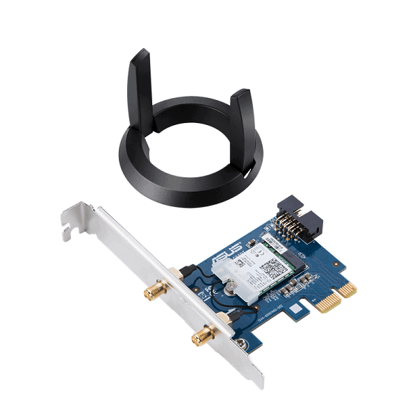 Asus PCE-AC58BT AC1200 Dual-Band PCIe Wi-Fi Adapter