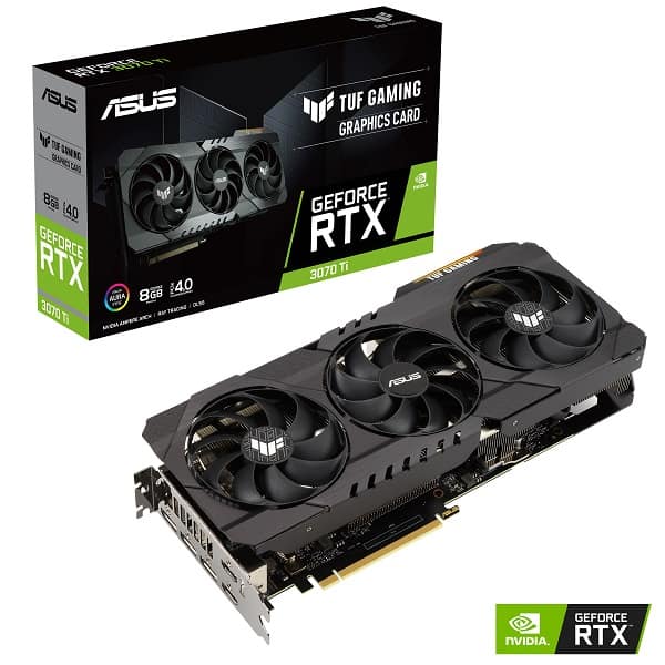 ASUS TUF Gaming GeForce RTX 3070TI 8GB GDDR6X LHR Graphics Card