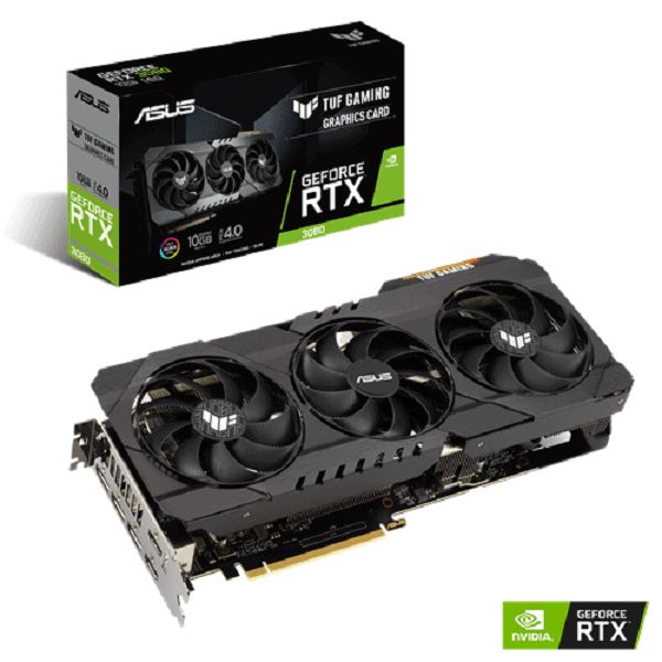 Asus TUF Gaming GeForce RTX 3080 OC 10GB GDDR6X Graphics Card