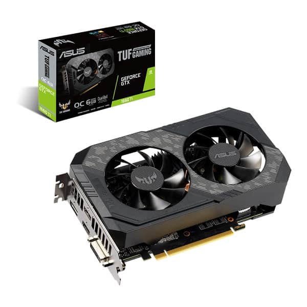 ASUS TUF Gaming GeForce GTX 1660Ti OC Edition 6GB DDR6 Graphics Card