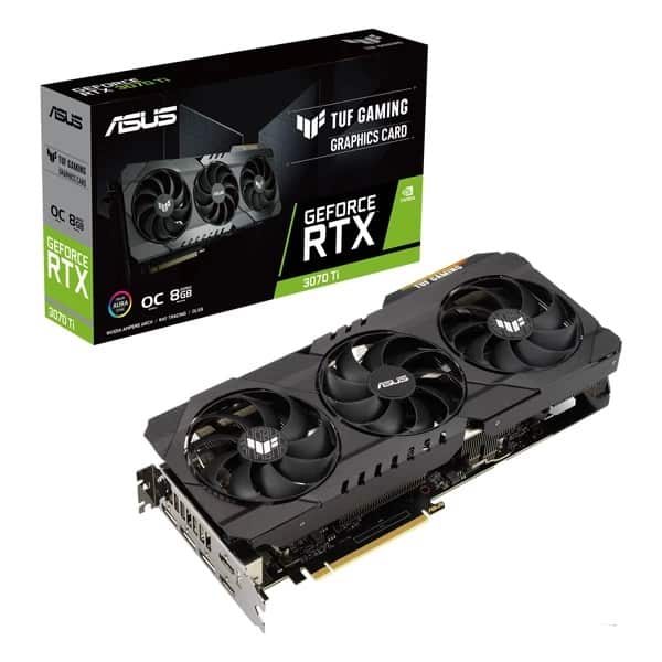 Asus TUF Gaming GeForce RTX 3070TI 8GB GDDR6X OC Graphics Card