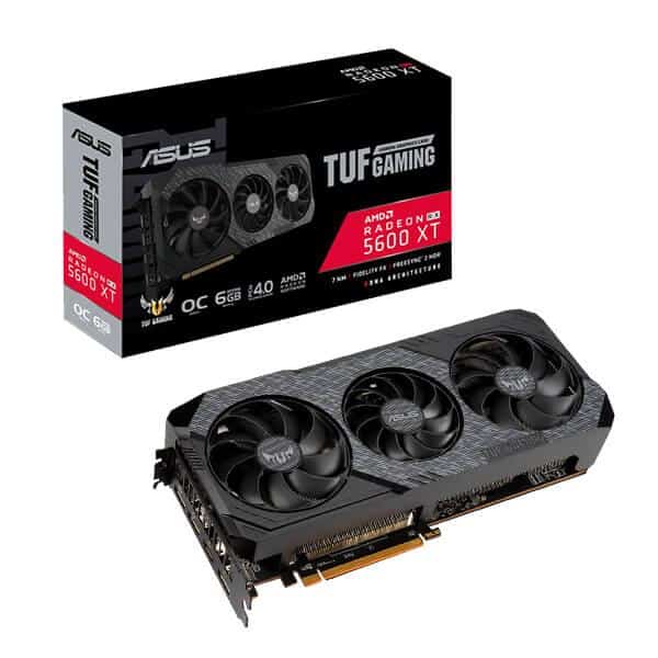 Asus Tuf Gaming X3 RX 5600XT 6GB GDDR6 192-Bit Gaming Graphics Card