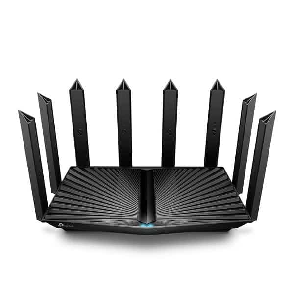 TP-Link Archer AX90 AX6600 Tri-Band Wi-Fi 6 Wireless Gigabit Router with MU-MIMO, OFDMA, and Eight Antennas Beamforming Technology