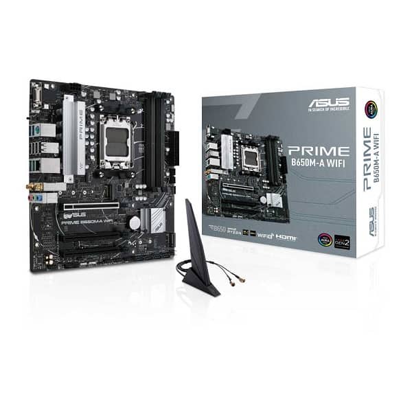 Asus Prime B650M-A-wifi Amd AM5 LGA 1718 DDR5 M-ATX Motherboard