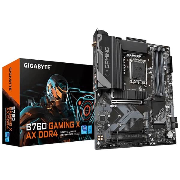 Gigabyte B760 Gaming X AX DDR4 WiFi Intel 13th & 12th Gen LGA1700 ATX Motherboard