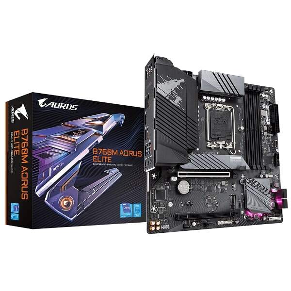 Gigabyte B760M Aorus Elite DDR5 Intel 13th & 12th Gen Support LGA1700 M-ATX Motherboard