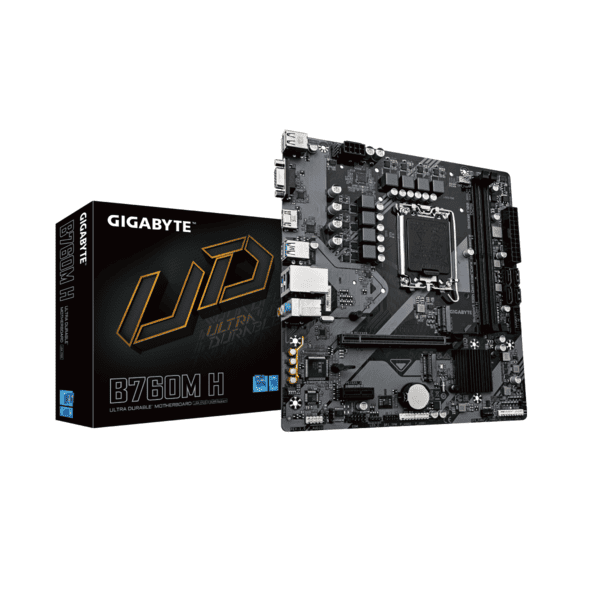 Gigabyte B760M-H DDR5 Intel 13th & 12th Gen LGA1700 M-ATX Motherboard