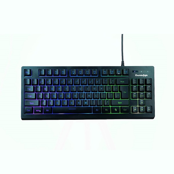 Cosmic Byte Veritas TKL RGB Membrane Gaming Keyboard (CB-GK-22)