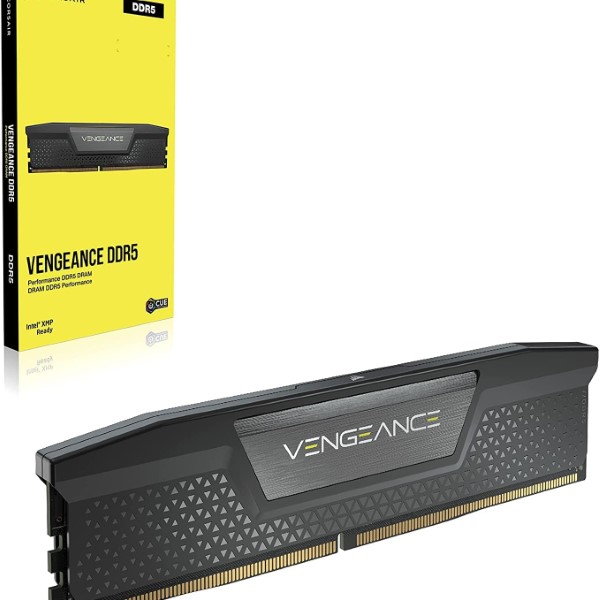 Corsair Vengeance 32GB (16GB X 2) 6400mhz DDR5 CL32 Desktop Memory (Black)