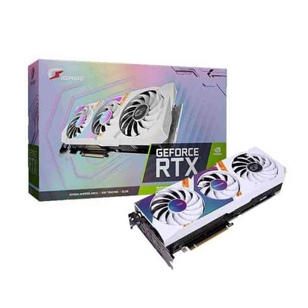 Colorful iGame RTX 3060TI Ultra White OC LHR-V 8GB GDDR6 Graphics Card