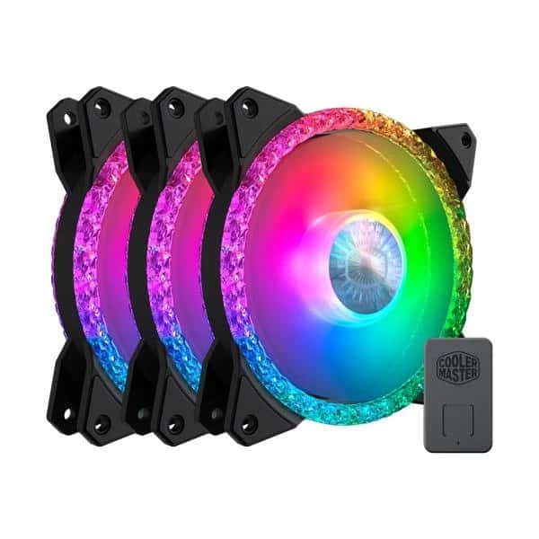 Cooler Master MF120 Prismatic ARGB Case Fan 3 Pack