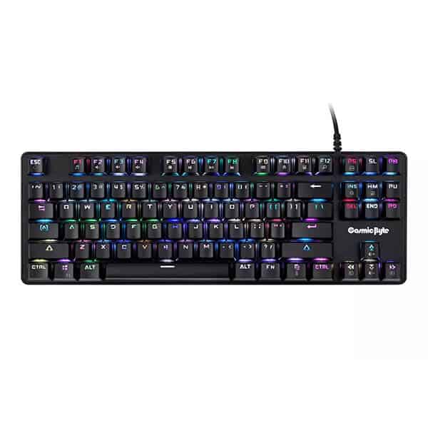 Cosmic Byte CB-GK-16 Firefly RGB Ten-Keyless Keyboard with Outemu Blue Switch