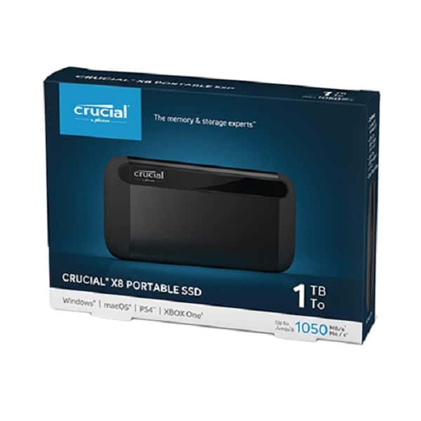 Crucial X8 1TB Portable SSD