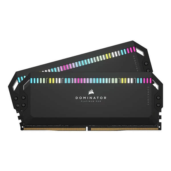 Corsair Dominator Platinum RGB 32Gb (16GB X 2) 5600Mhz DDR5 CL36 Desktop Memory (Black)