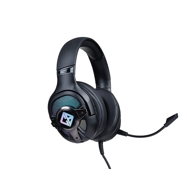 Cosmic Byte Oberon 7.1 RGB Gaming Headset with Dual Input USB and 3.5mm Jack and Detachable Microphone