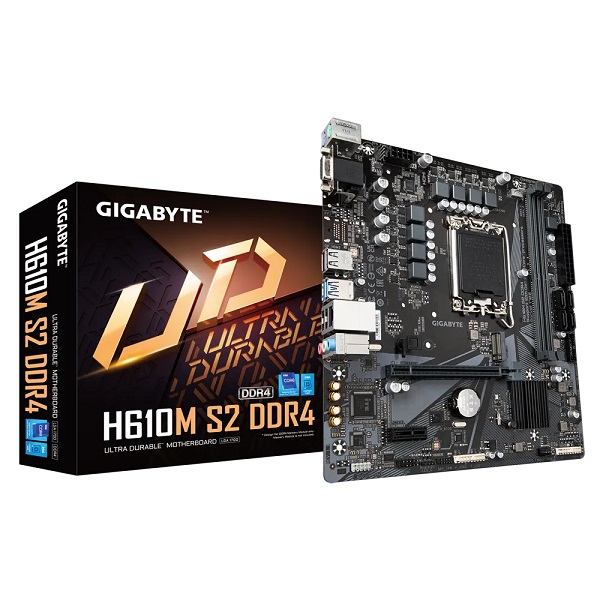 Gigabyte H610M-S2 DDR4 Intel 12th Gen Lga1700 Motherboard