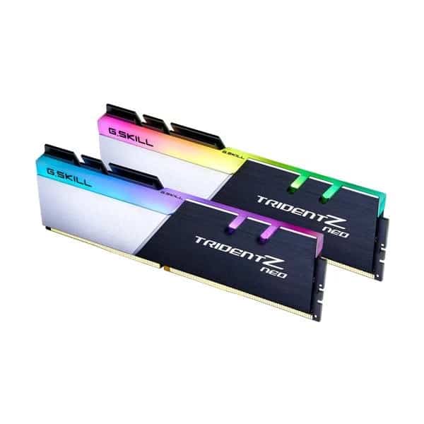 G.Skill 32GB (16GBX2) DDR4 3600 MHZ Trident Z Neo RGB RAM (F4-3600C16D-32GTZNC)