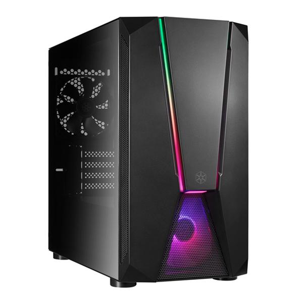 SILVERSTONE FARA V1M PRO ARGB MICRO-ATX CABINET BLACK