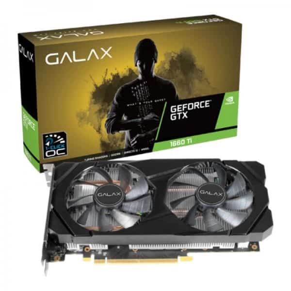 Galax 1-Click OC GTX 1660Ti 6GB GDDR6 Graphics Card