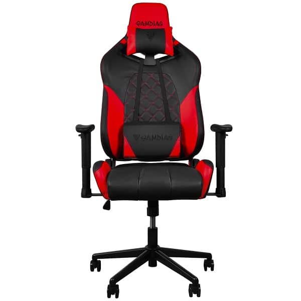 Gamdias Achilles E1 L RGB Gaming Chair (Black-Red)