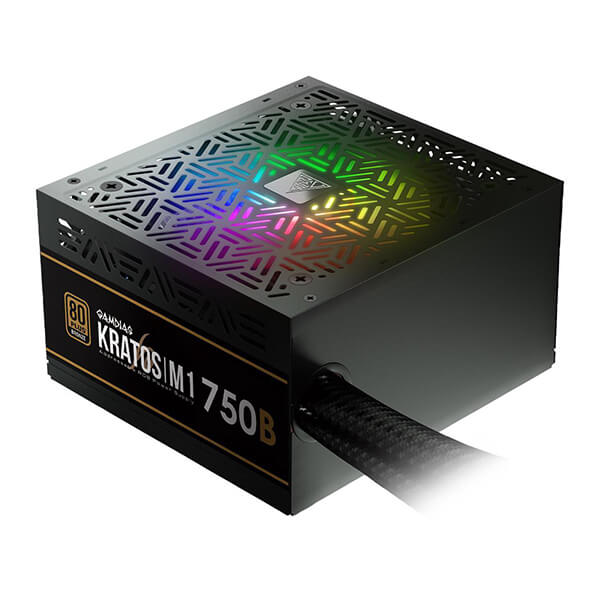 Gamidas Kratos M1 750B 750 Watts 80+ Bronze RGB PSU