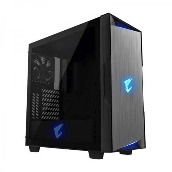 Gigabyte Aorus C300 Glass Black