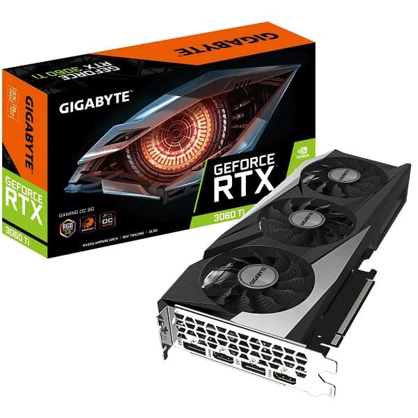 Gigabyte GeForce RTX 3060TI Gaming OC (Rev. 2.0) 8GB GDDR6 LHR Graphics Card