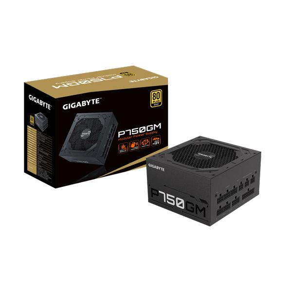 Gigabyte P750GM 750 Watts 80+ Gold Modular Power Supply