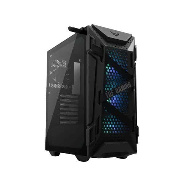 Asus Tuf Gaming GT-301 ARGB Black Cabinet with Temper Glass Side Panel