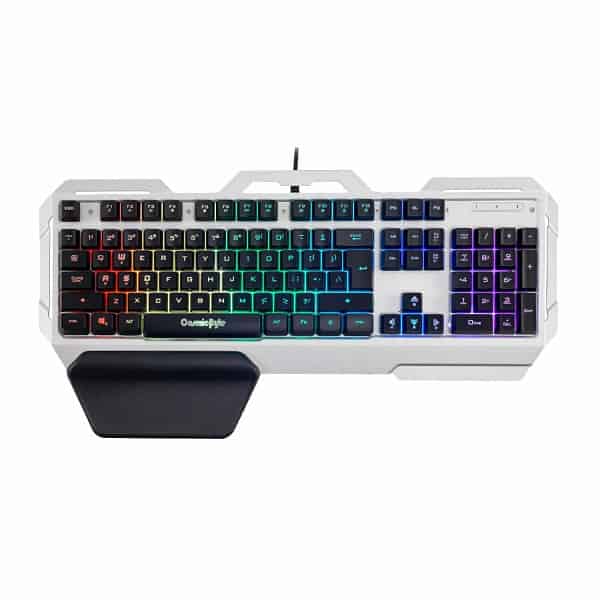 Cosmic Byte Galactic RGB Backlit Membrane Gaming Keyboard (Silver/Black)