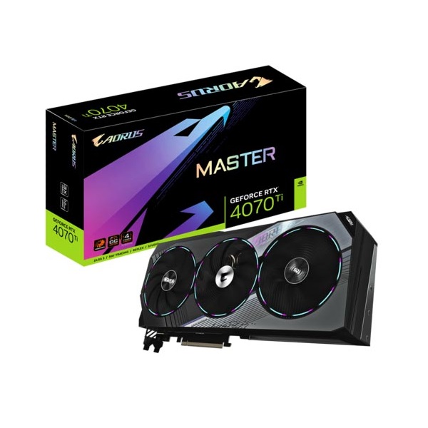 GIGABYTE Geforce RTX 4070TI Aorus Master 12GB GDDR6X Graphics Card