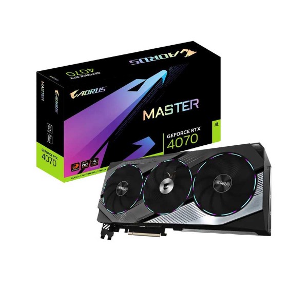 GIGABYTE GeForce RTX 4070 Aorus Master 12GB GDDR6X Graphics Card