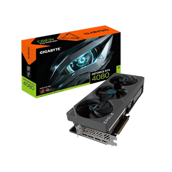 Gigabyte RTX 4080 Eagle OC 16GB GDDR6X Graphics Card with Windforce Fans