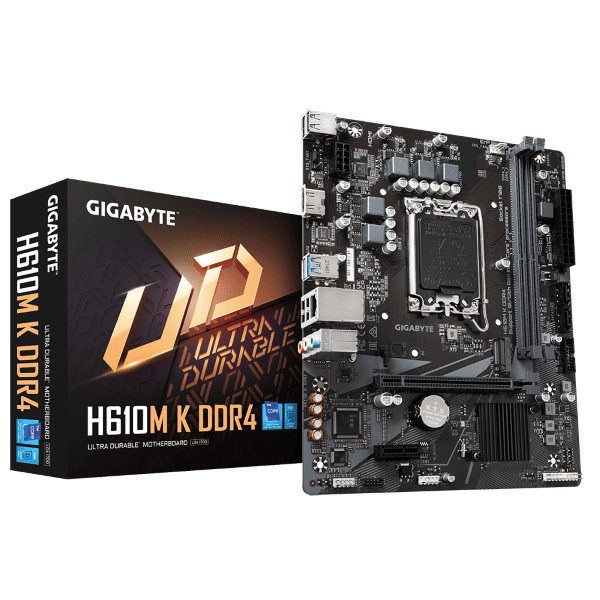 Gigabyte H610M-K DDR4 Intel 12th Gen LGA 1700 M-ATX Motherboard