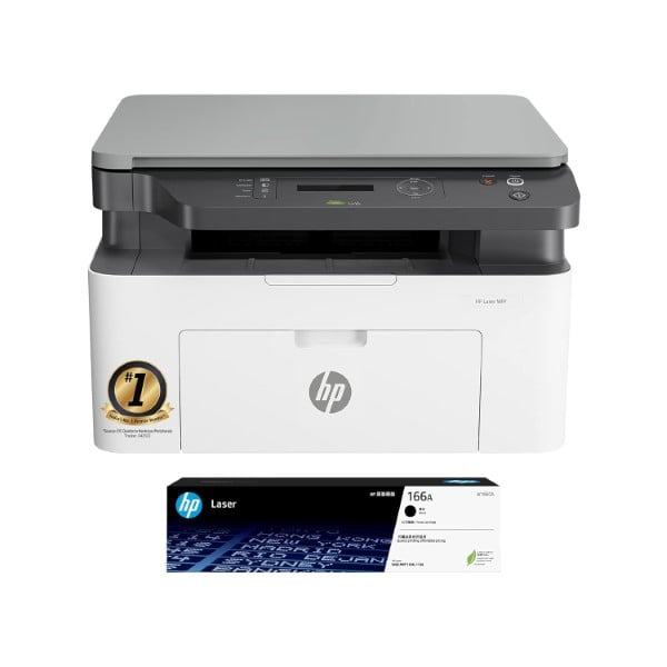 HP Laser MFP 1188a Multifunction Monochrome Printer for Print, Scan, and Copy