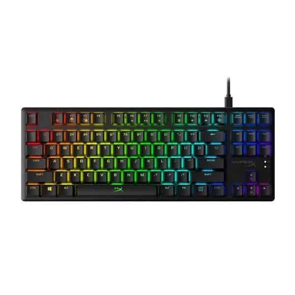 HyperX Alloy Origins Core Blue RGB Tenkeyless Mechanical Gaming Keyboard (Blue Clicky)