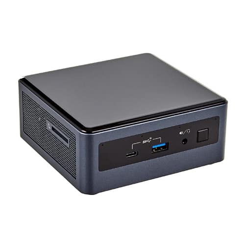 Intel NUC BXNUC10I3FNH5 with 10th Gen i3 processor (storage, memory, AC cord not included)