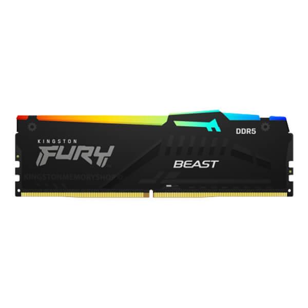 Kingston Fury Beast 16GB 6000MHz DDR5 RGB Desktop Memory (Black)