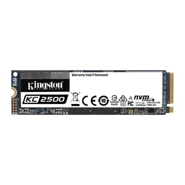 Kingston KC2500 1TB M.2 NVMe Internal SSD