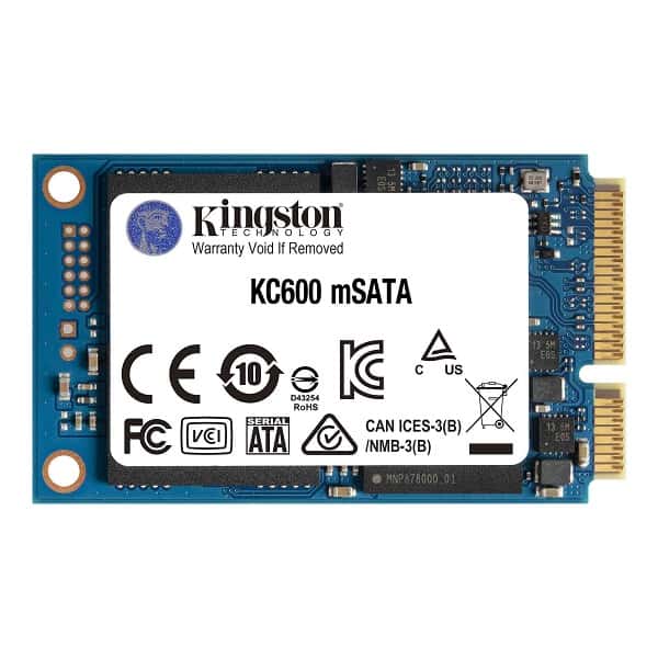 Kingston KC600 256GB mSATA Internal SSD